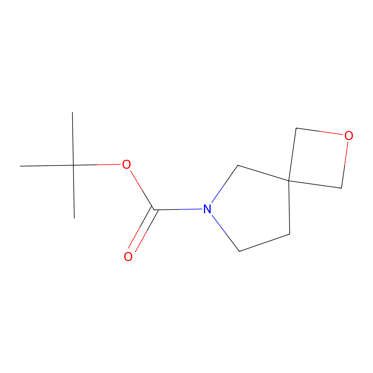6-Boc-2-oxa-6-azaspiro[3.4]octane molecular structure, CAS 1245816-31-2
