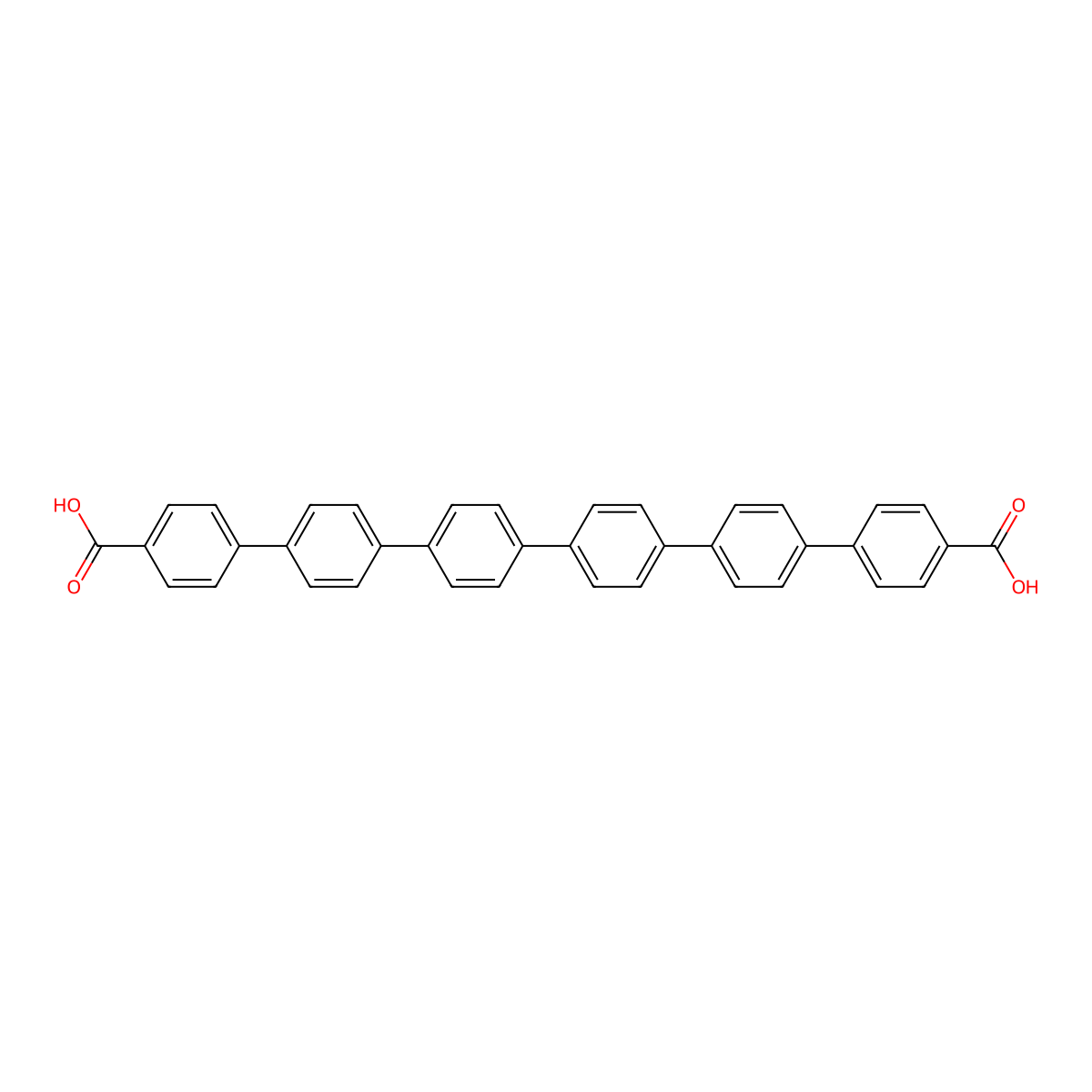 Hexaphthalic acid molecular structure, CAS 1246015-46-2