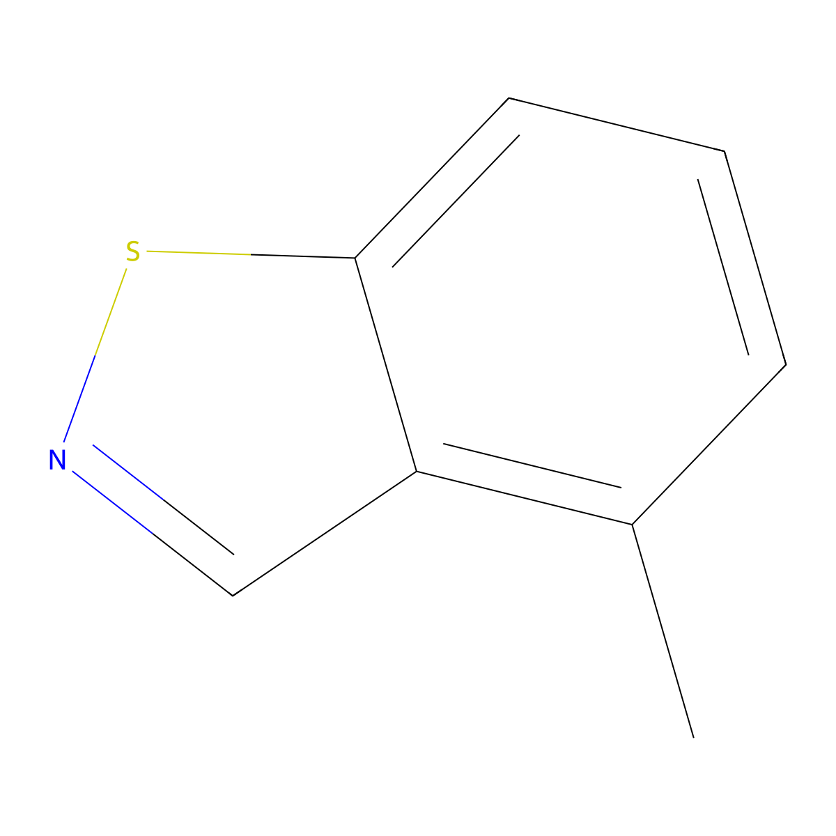4-Methylbenzo[d]isothiazole molecular structure, CAS 1246021-75-9