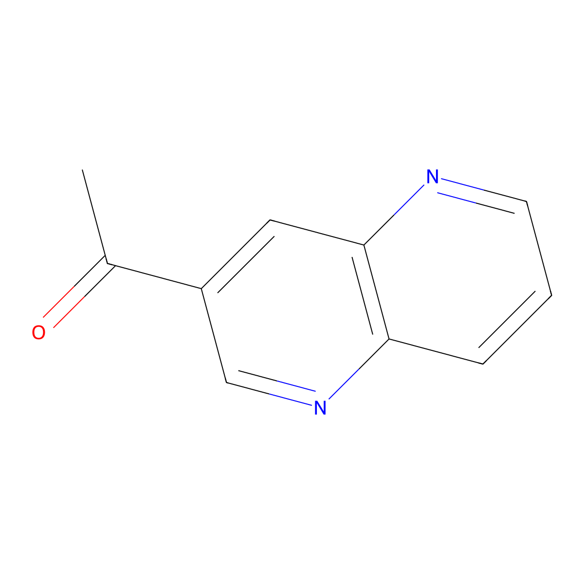 1-(1,5-Naphthyridin-3-yl)ethanone molecular structure, CAS 1246088-62-9