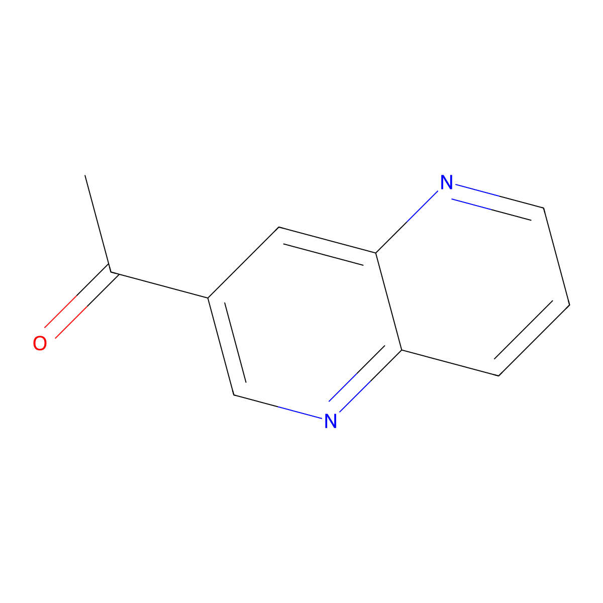 1-(1,5-Naphthyridin-3-yl)ethanone molecular structure, CAS 1246088-62-9