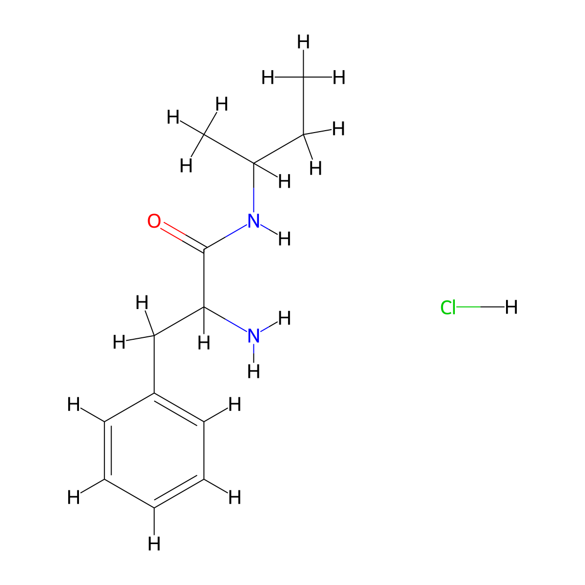 2-Amino-N-(sec-butyl)-3-phenylpropanamide hydrochloride molecular structure, CAS 1246172-68-8
