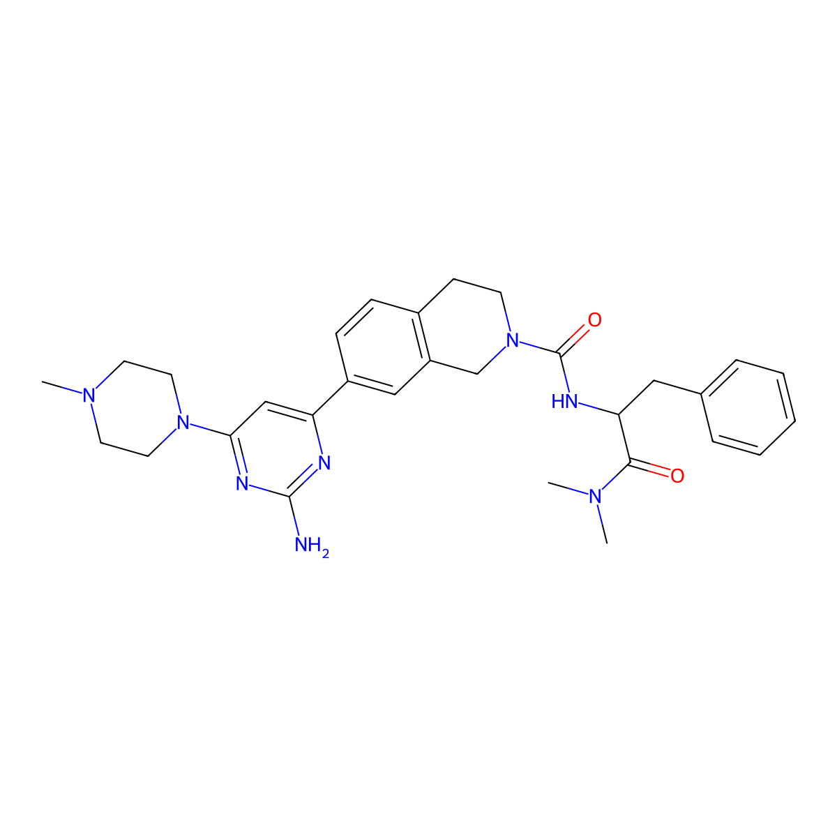 Histamine H4 receptor antagonist-1 molecular structure, CAS 1246207-84-0