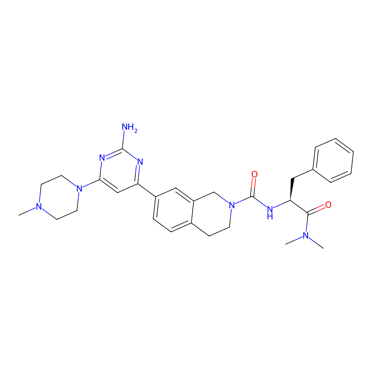 Histamine H4 receptor antagonist-1 molecular structure, CAS 1246207-84-0