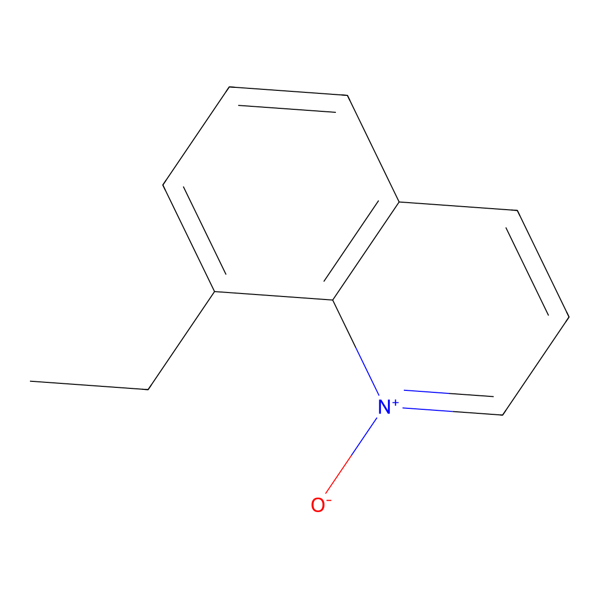8-Ethylquinoline 1-oxide molecular structure, CAS 1246242-18-1