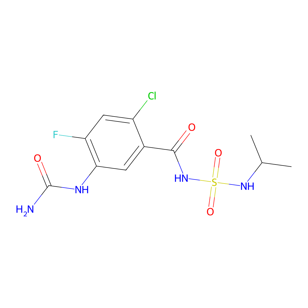 Saflufenacil-N-desmethyl-urea molecular structure, CAS 1246768-31-9