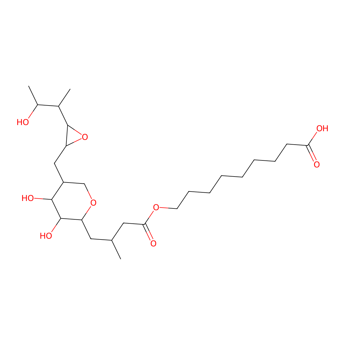 Dihydro Mupirocin molecular structure, CAS 1246812-11-2