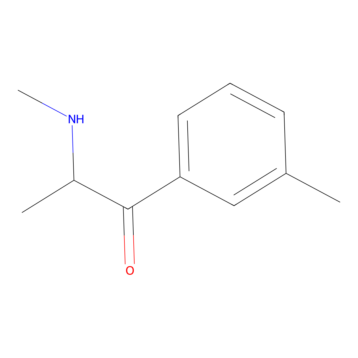 3-Methylmethcathinone molecular structure, CAS 1246816-62-5