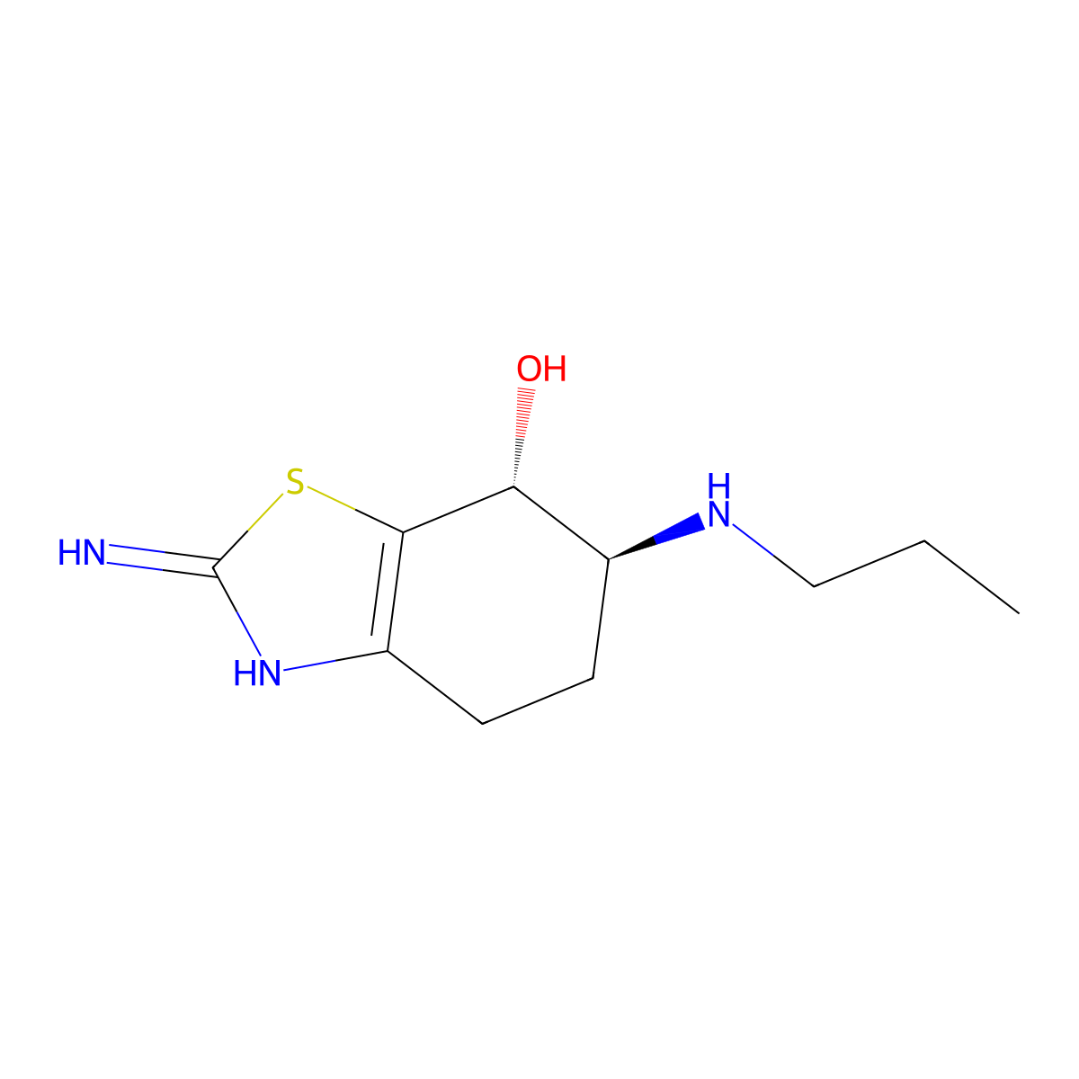rac-trans-7-Hydroxy Pramipexole molecular structure, CAS 1246818-51-8