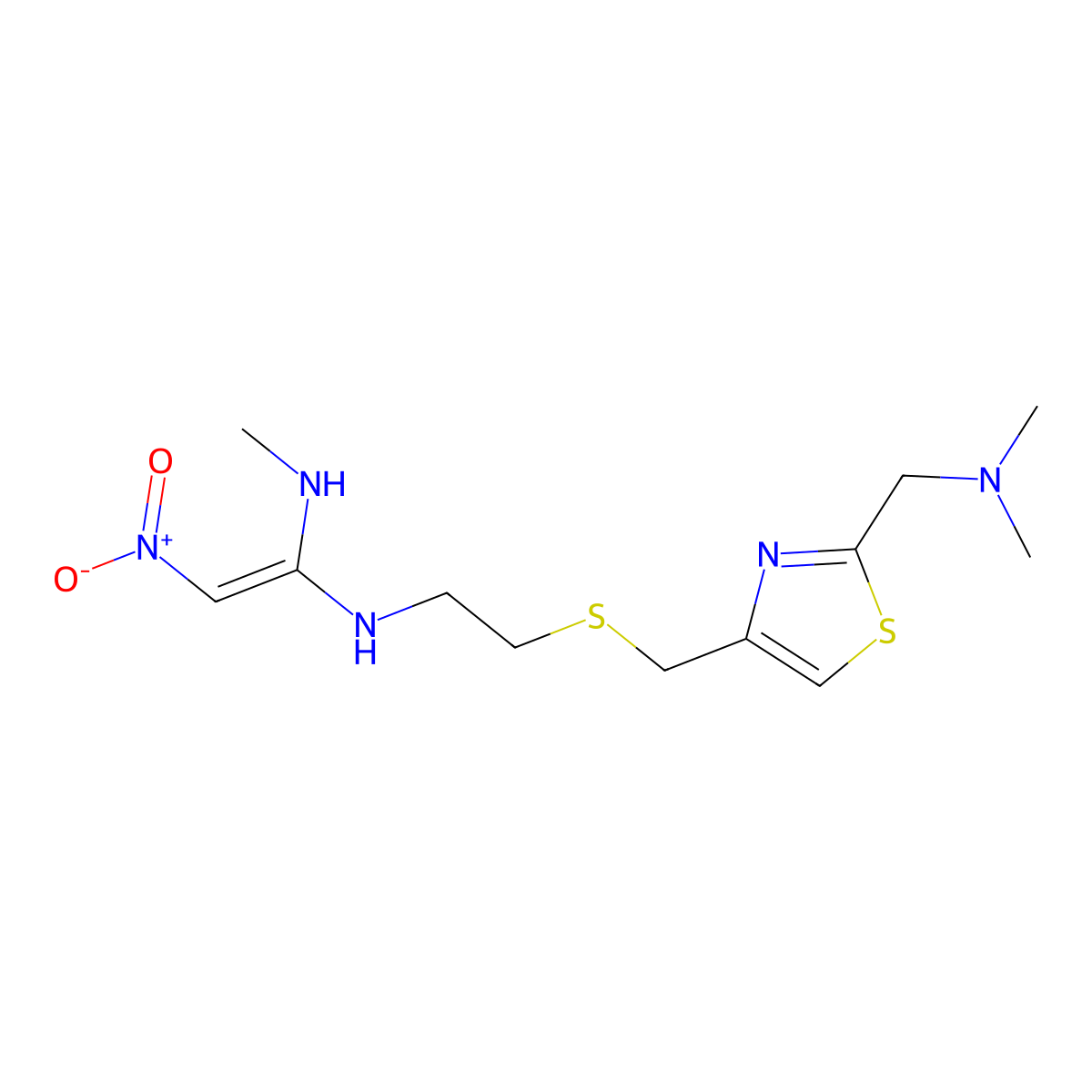 Nizax molecular structure, CAS 1246833-99-7