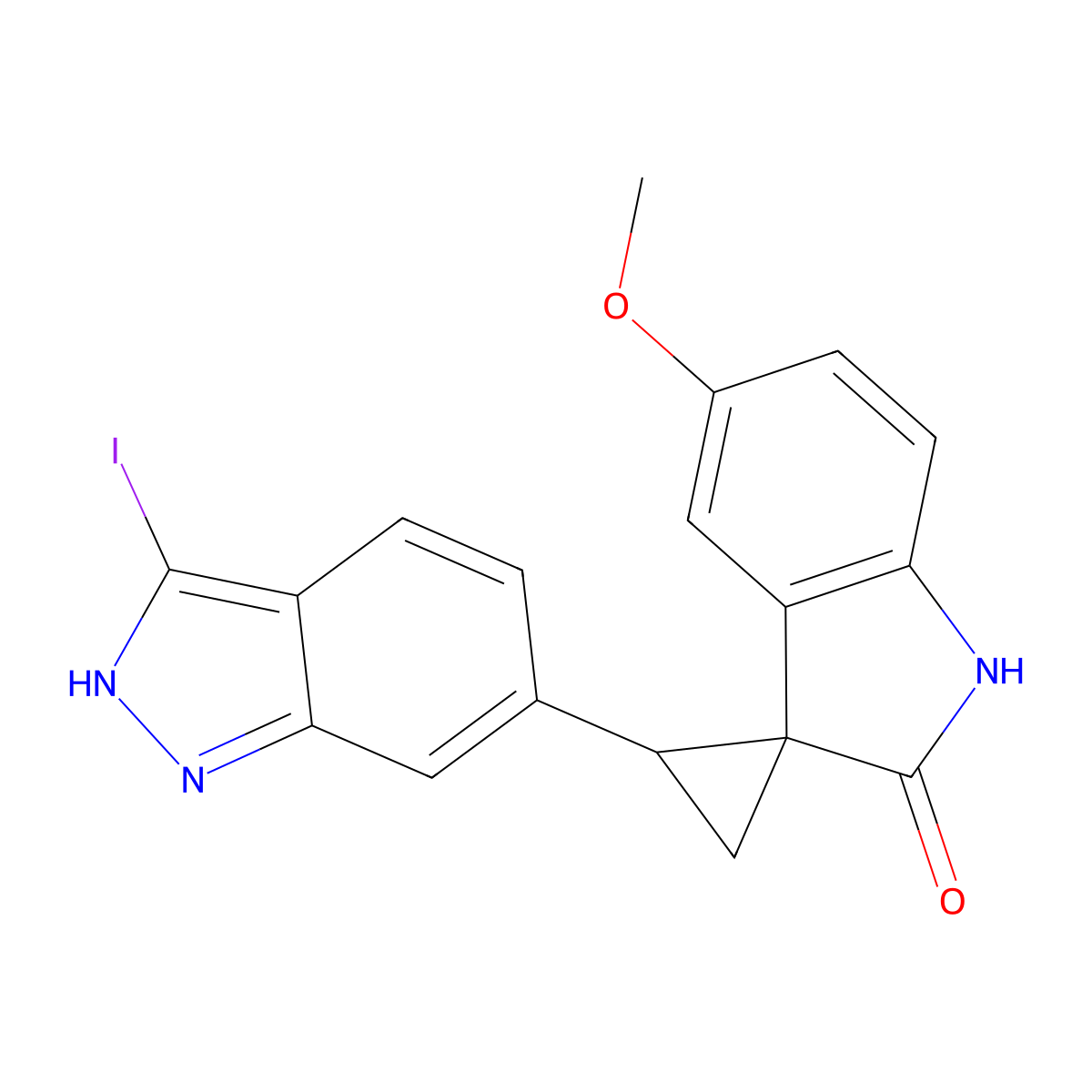 Plk4-IN-1 molecular structure, CAS 1247001-12-2