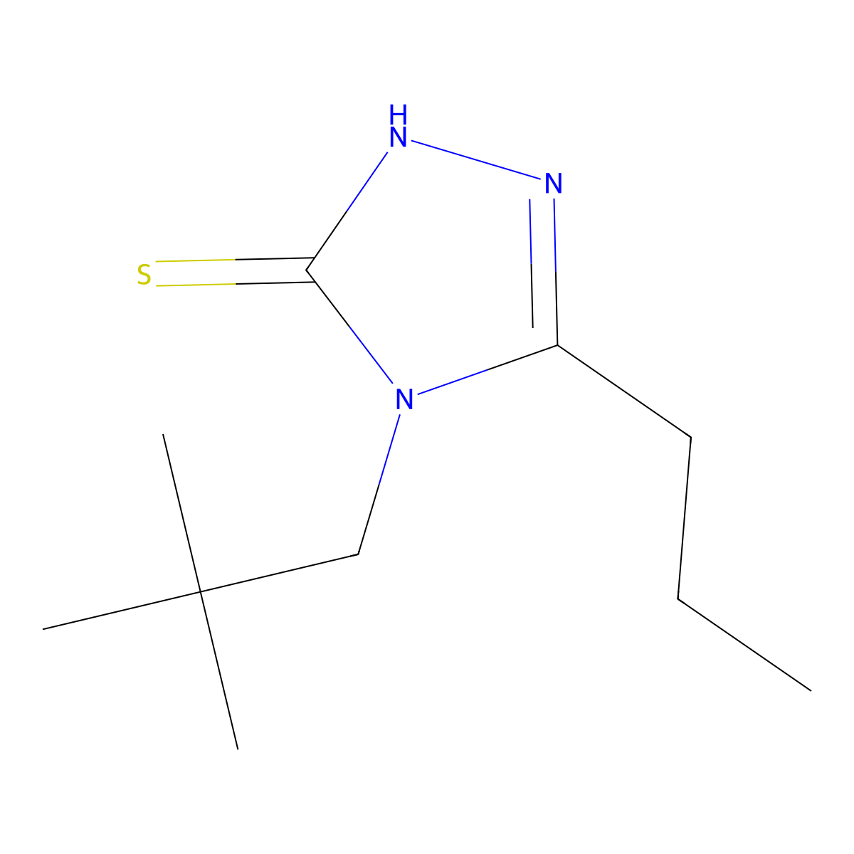 4-Neopentyl-5-propyl-4h-1,2,4-triazole-3-thiol molecular structure, CAS 1247123-55-2