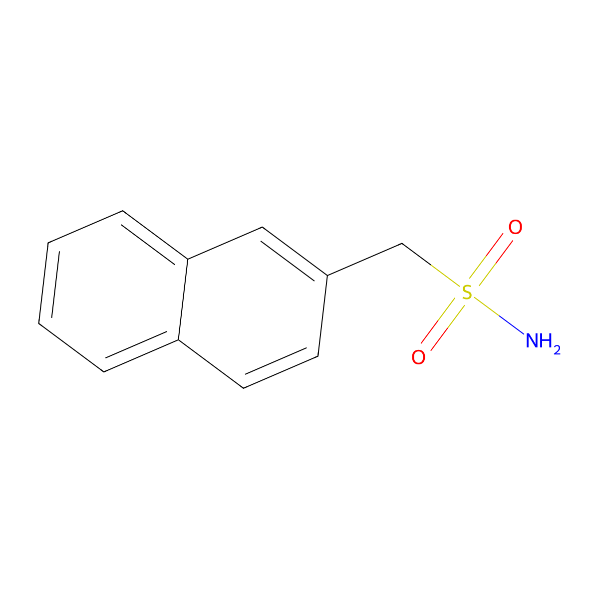 (Naphthalen-2-yl)methanesulfonamide molecular structure, CAS 1247221-16-4