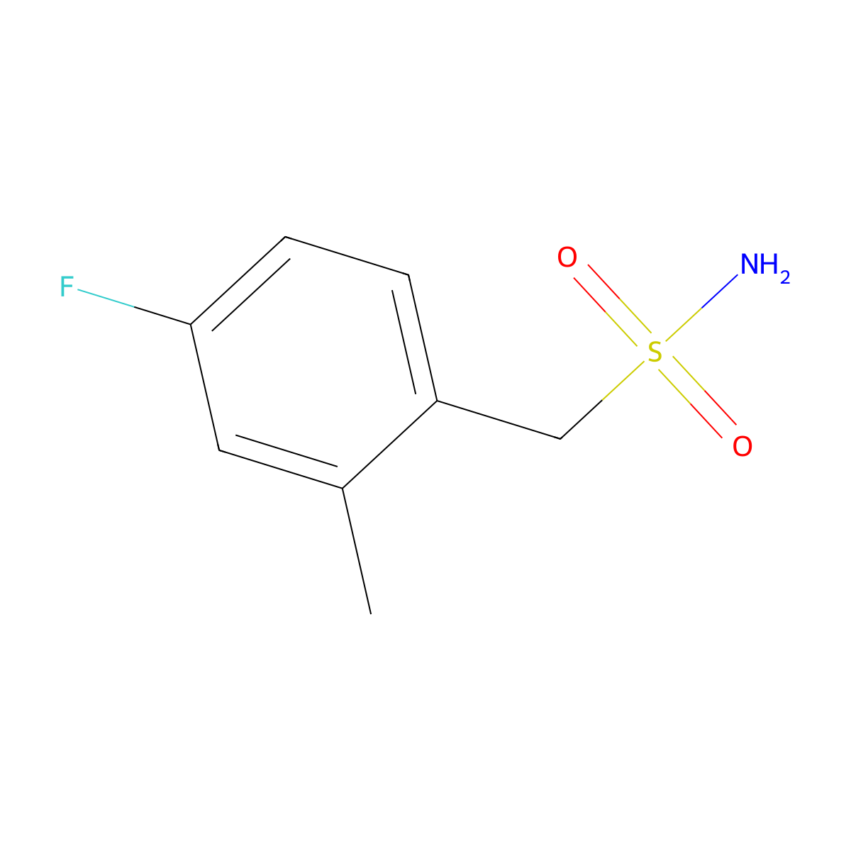 (4-Fluoro-2-methylphenyl)methanesulfonamide molecular structure, CAS 1247342-88-6