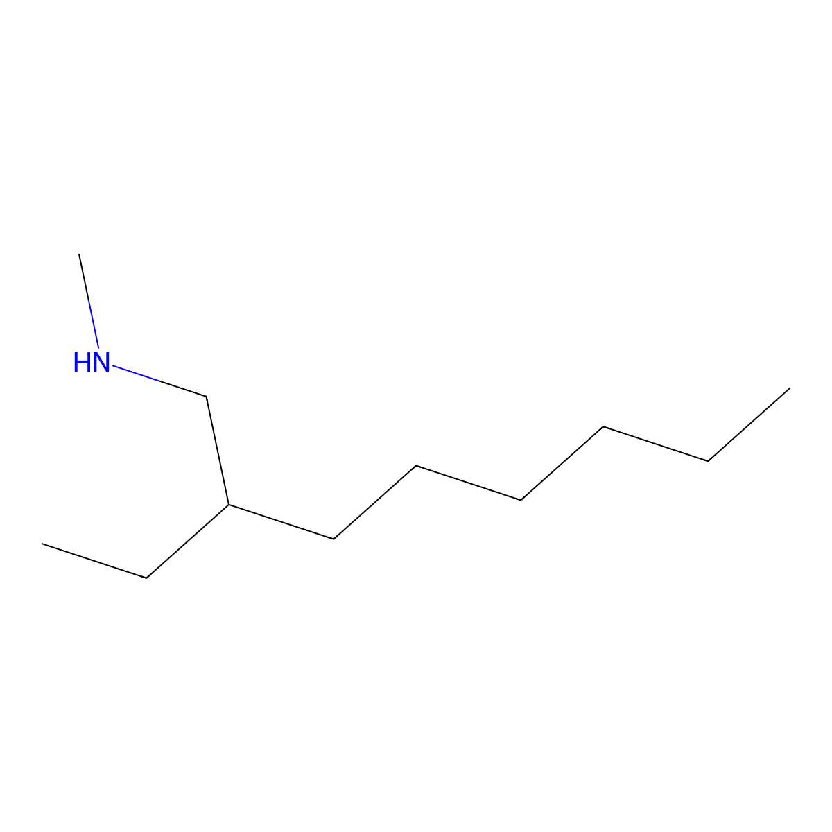 (2-Ethyloctyl)(methyl)amine molecular structure, CAS 1247485-74-0