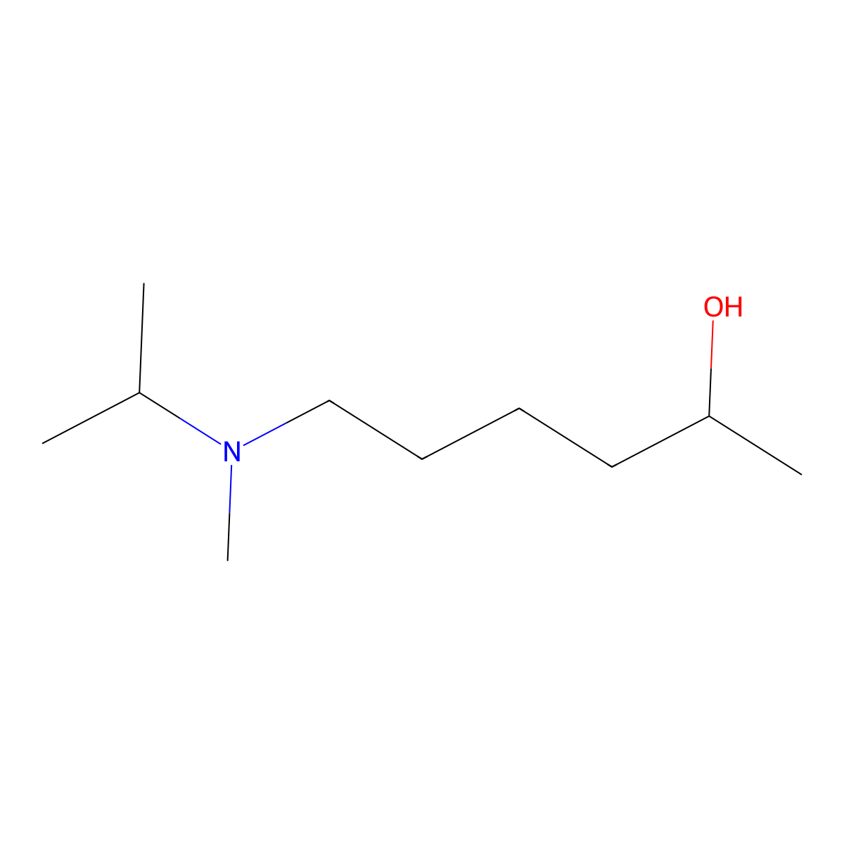6-(Isopropyl(methyl)amino)hexan-2-ol molecular structure, CAS 1247524-77-1