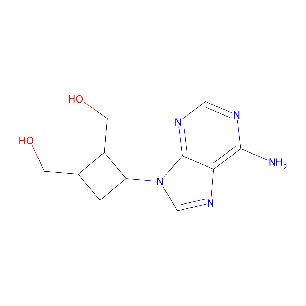Cyclobut A molecular structure, CAS 124770-85-0