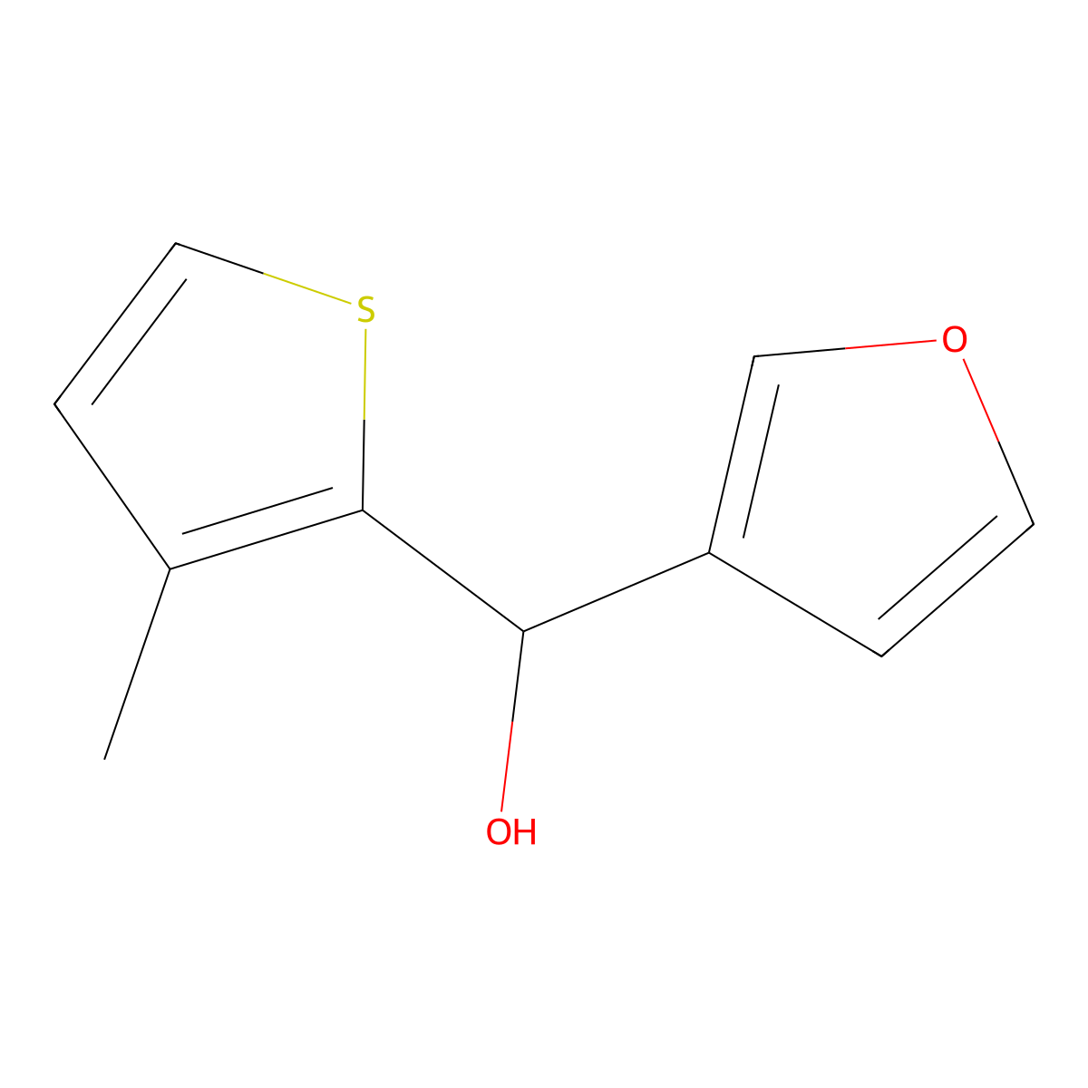3-Furyl-(3-methyl-2-thienyl)methanol molecular structure, CAS 1247813-99-5