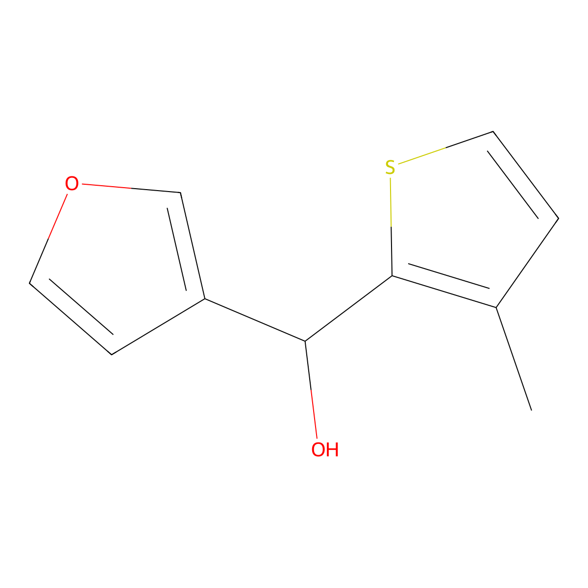 3-Furyl-(3-methyl-2-thienyl)methanol molecular structure, CAS 1247813-99-5