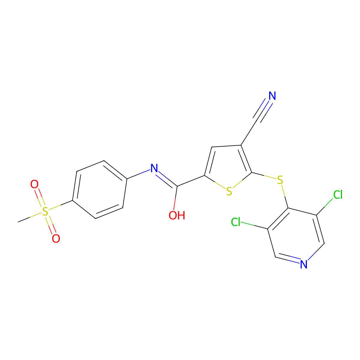 USP7/USP47 inhibitor molecular structure, CAS 1247825-37-1