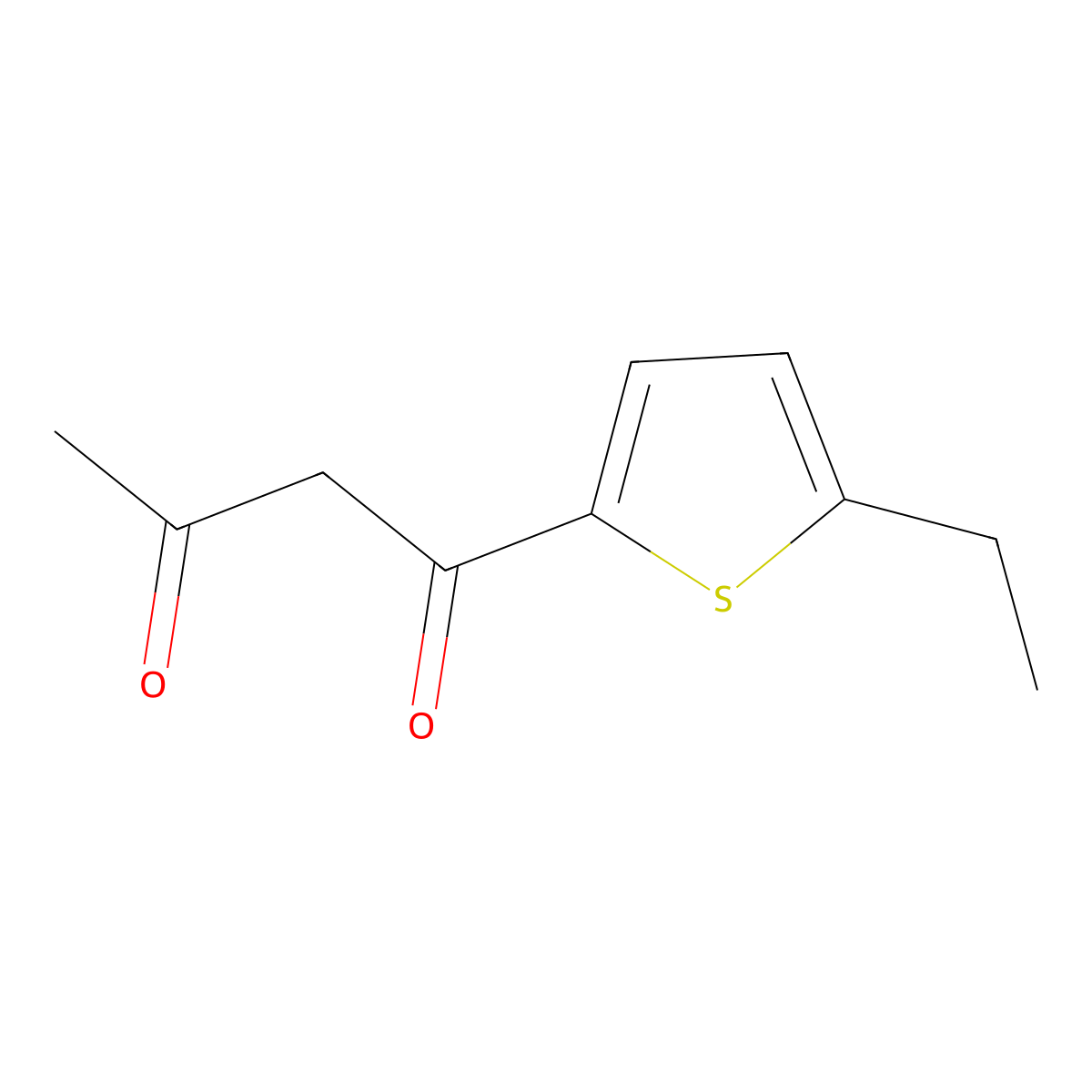 1-(5-Ethylthiophen-2-yl)butane-1,3-dione molecular structure, CAS 1247838-74-9