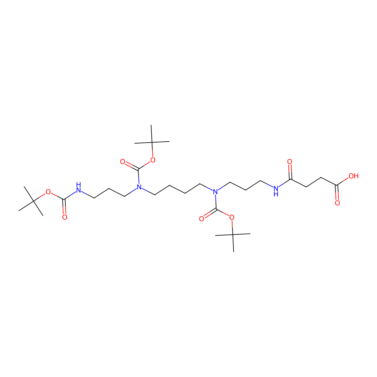 Spermine(BBBSuc) molecular structure, CAS 1247874-32-3