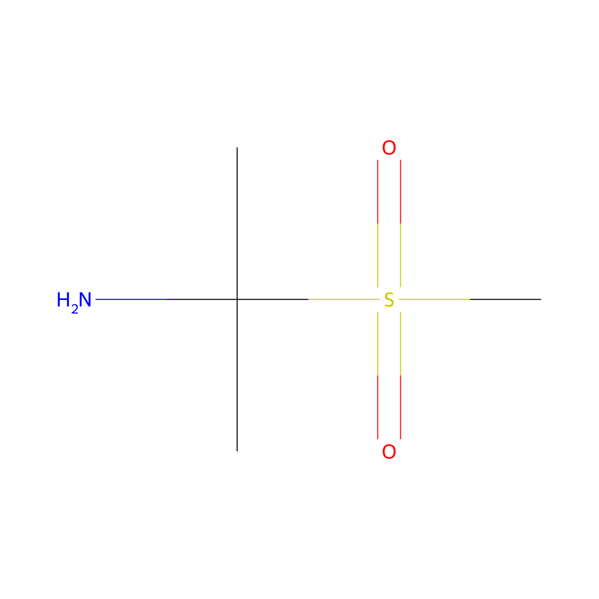 2-Methanesulfonylpropan-2-amine molecular structure, CAS 1247902-36-8