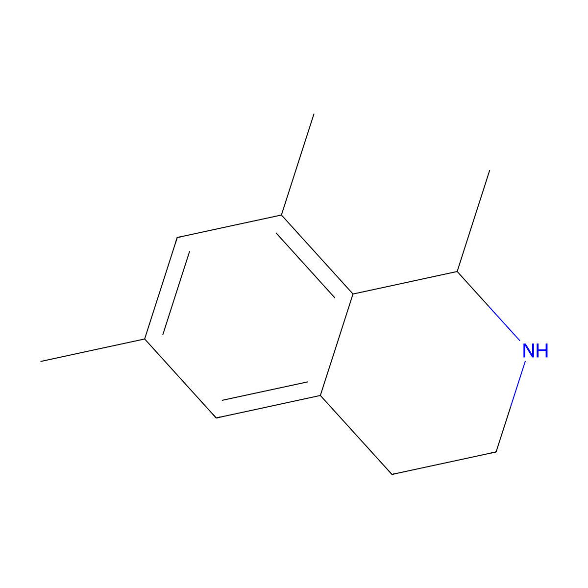 1,6,8-Trimethyl-1,2,3,4-tetrahydroisoquinoline molecular structure, CAS 1247906-62-2