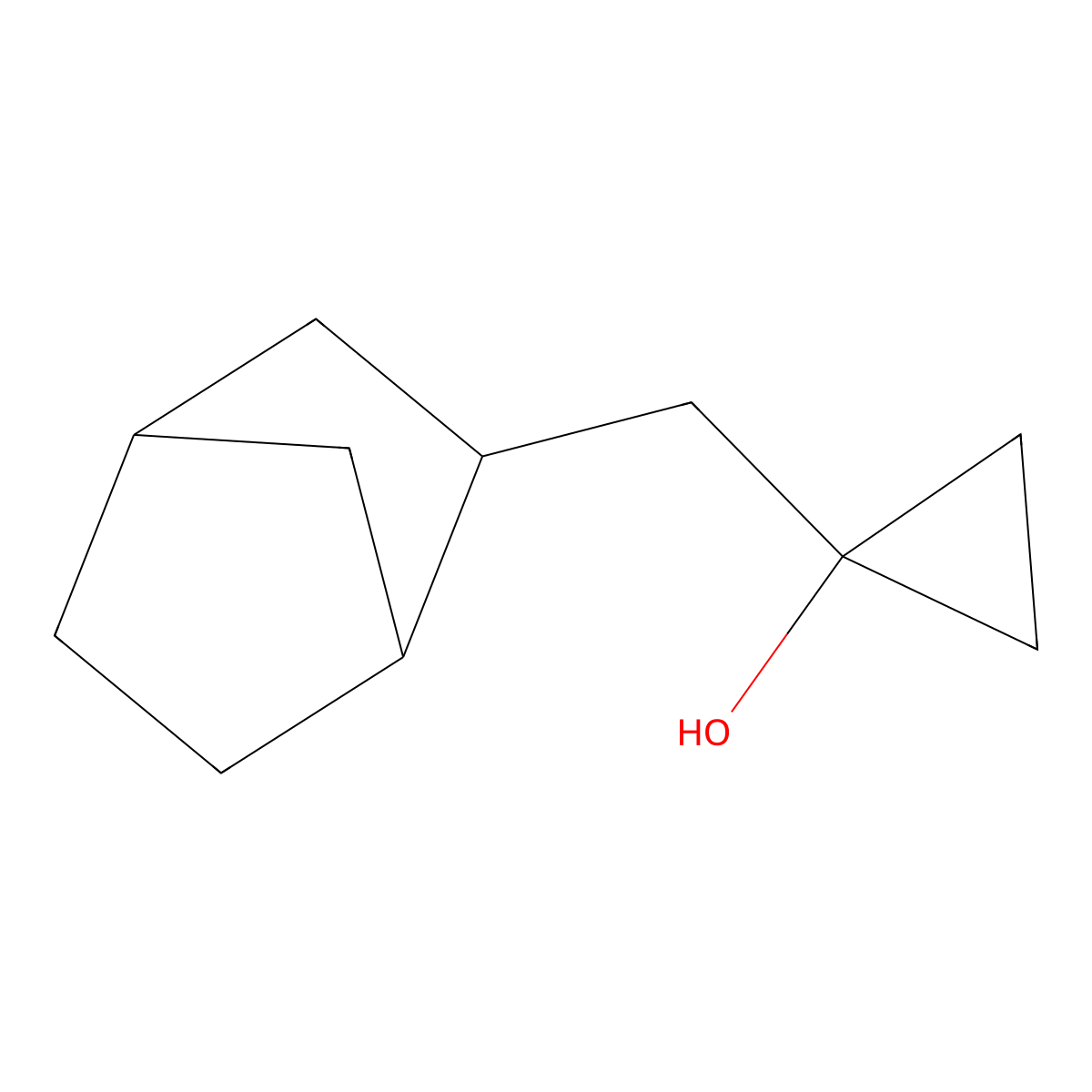 1-(Bicyclo[2.2.1]heptan-2-ylmethyl)cyclopropan-1-ol molecular structure, CAS 1247927-87-2