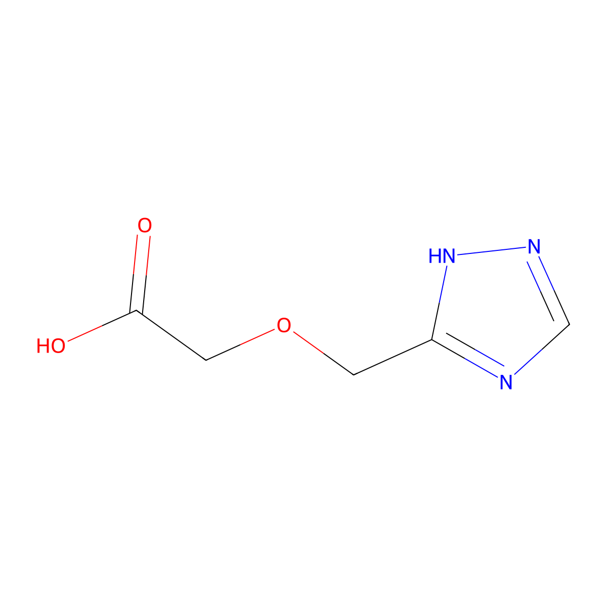2-((1h-1,2,4-Triazol-5-yl)methoxy)acetic acid molecular structure, CAS 1248028-70-7