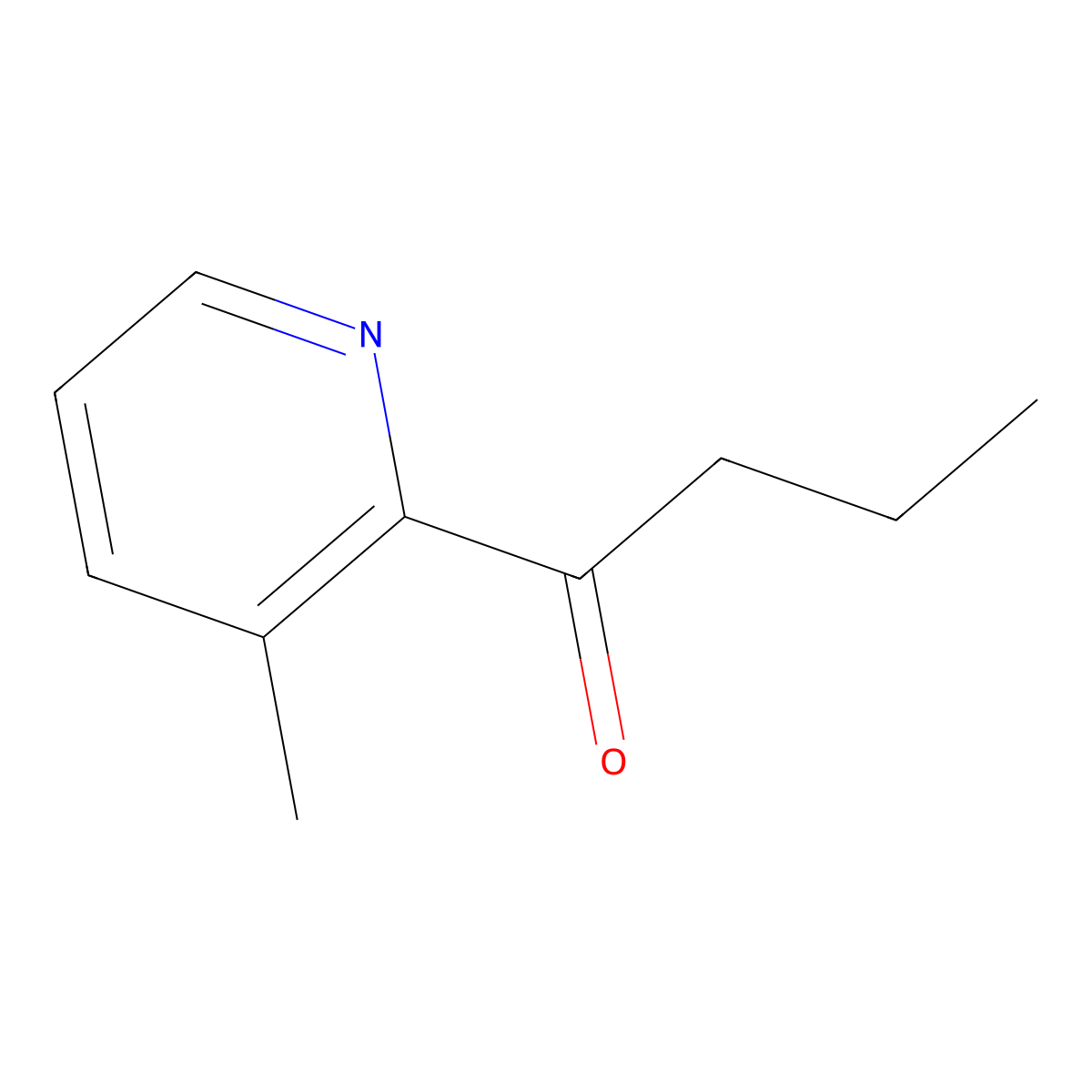 2-Butanoyl-3-picoline molecular structure, CAS 1248102-78-4