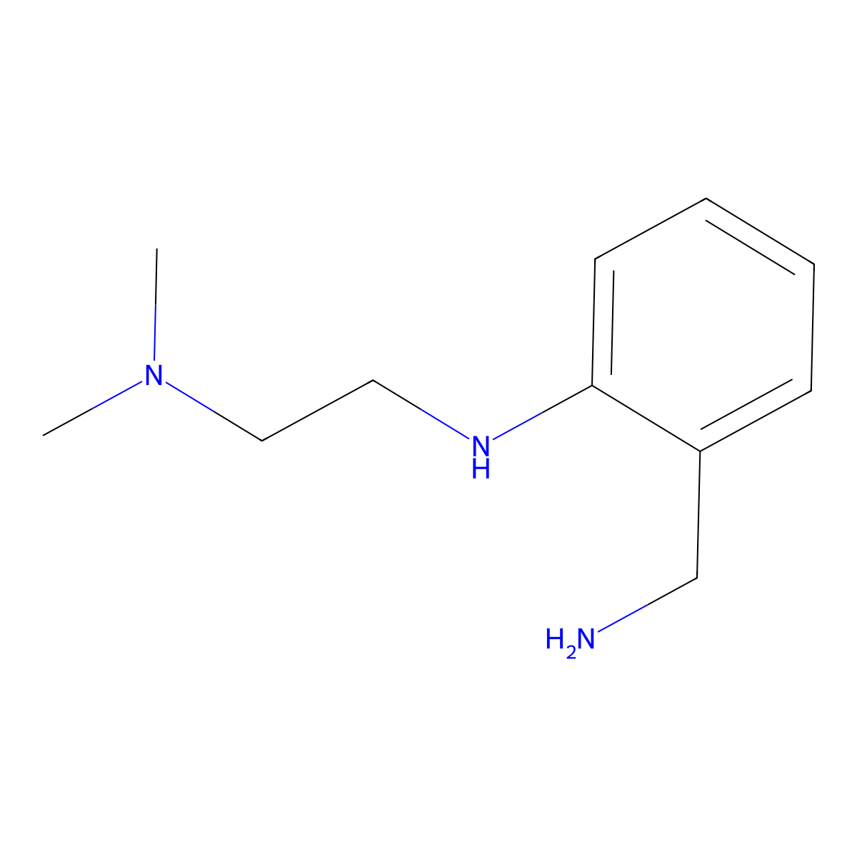 (2-{[2-(Dimethylamino)ethyl]amino}phenyl)methanamine molecular structure, CAS 1248116-31-5