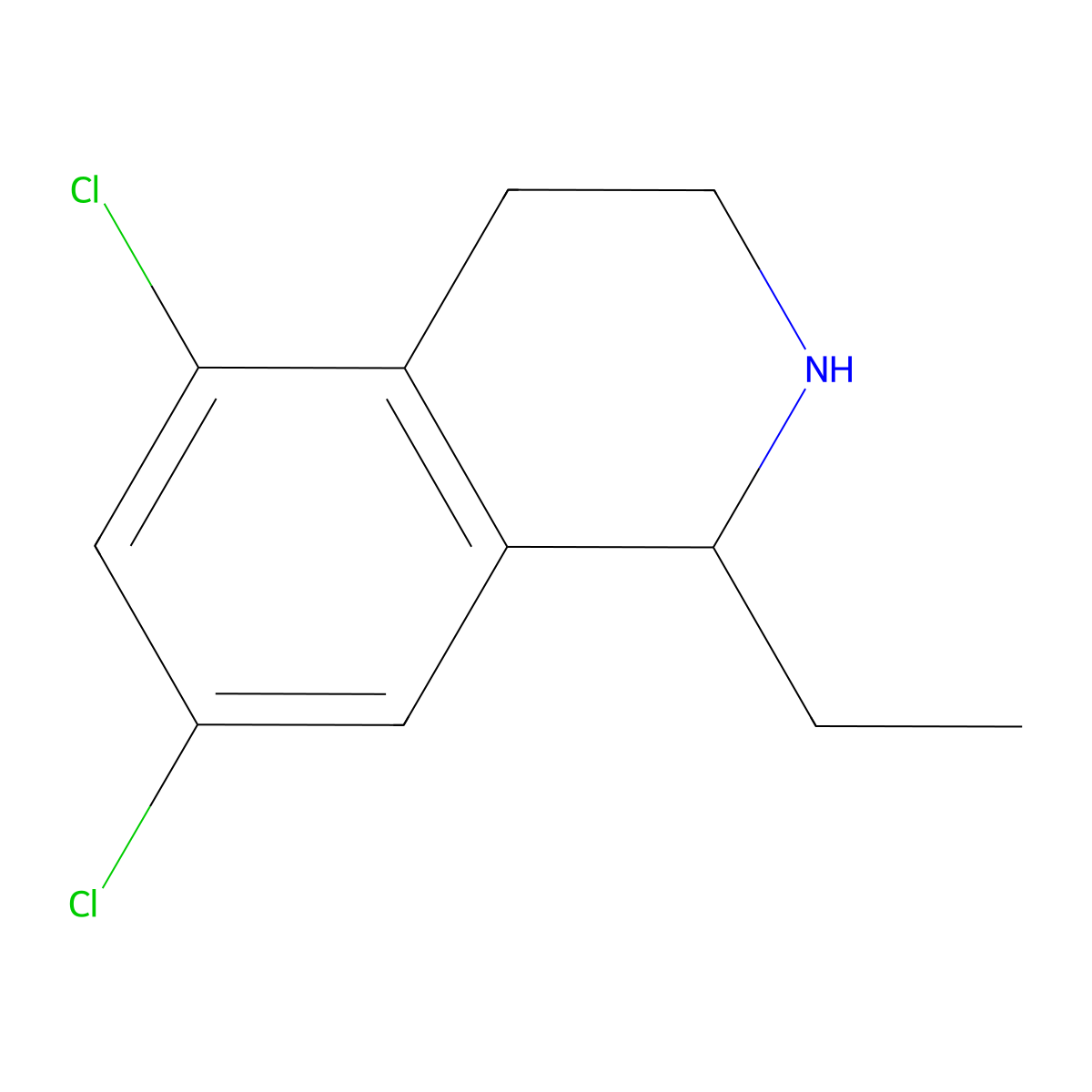 5,7-Dichloro-1-ethyl-1,2,3,4-tetrahydroisoquinoline molecular structure, CAS 1248120-00-4