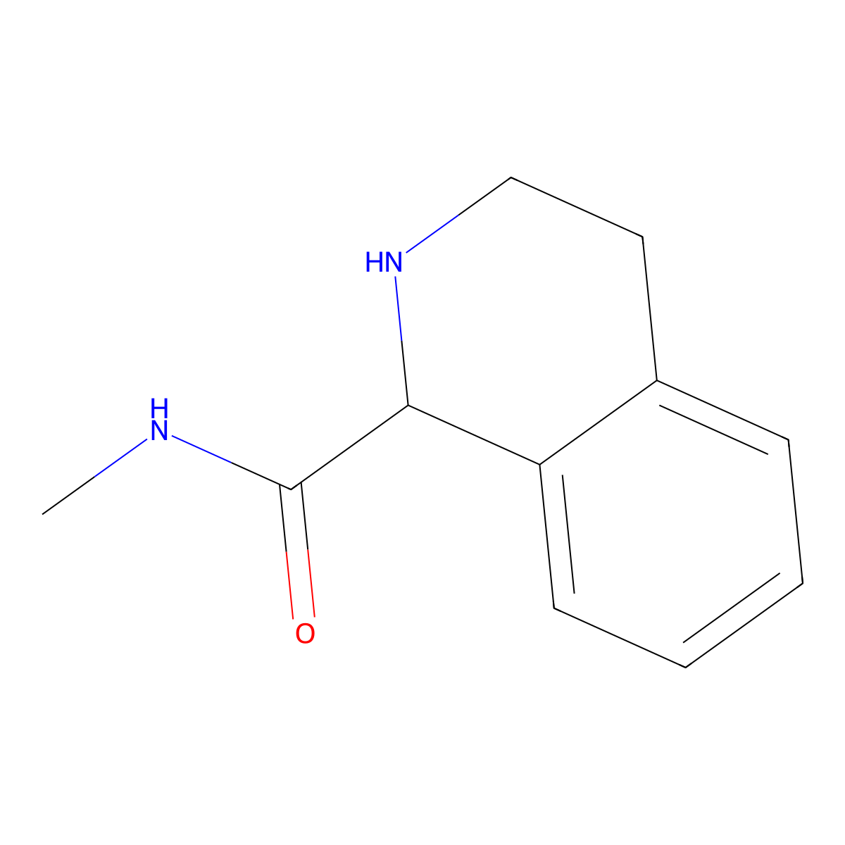 N-methyl-1,2,3,4-tetrahydroisoquinoline-1-carboxamide molecular structure, CAS 1248280-87-6