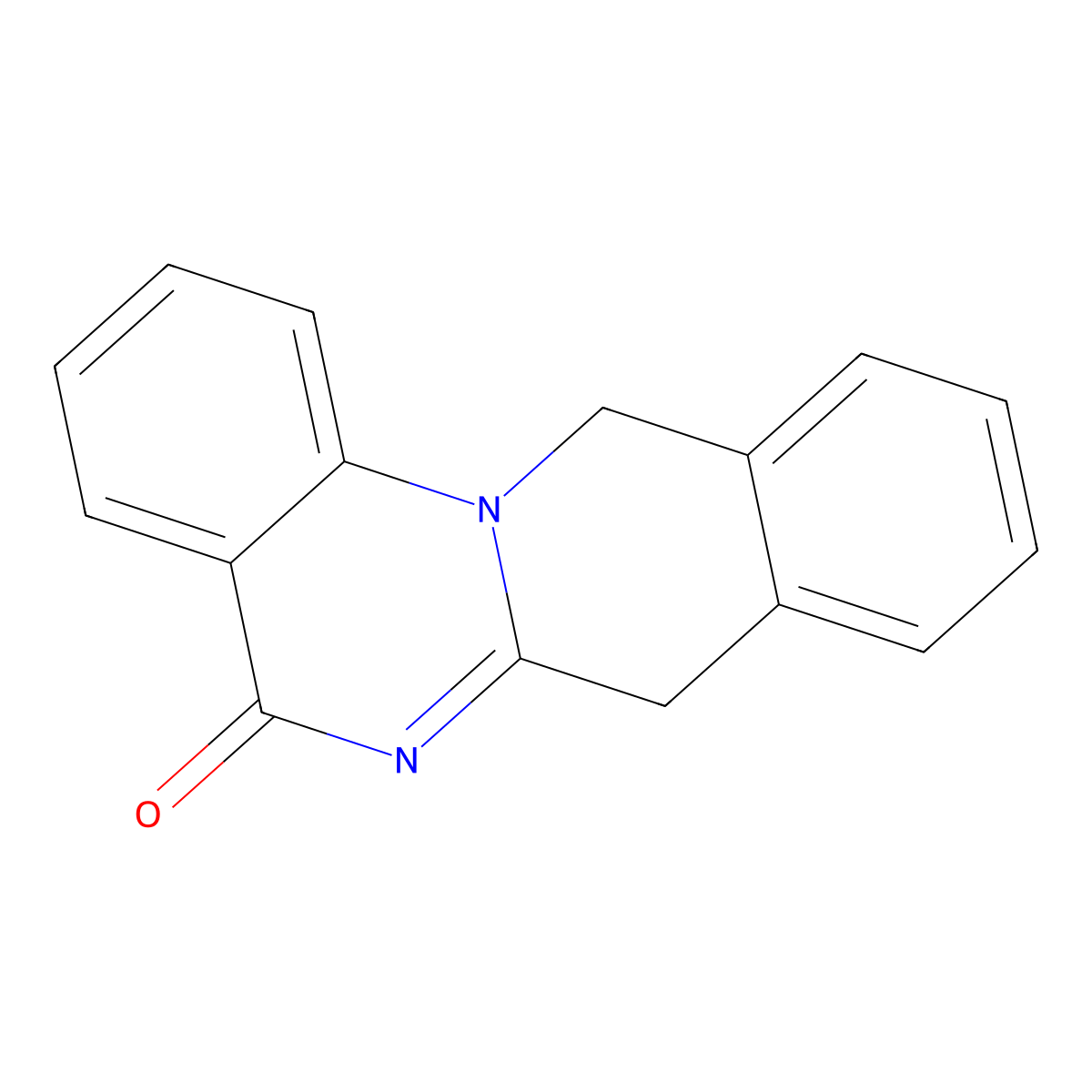 7,12-Dihydroisoquinolino[2,3-a]quinazolin-5-one molecular structure, CAS 124831-97-6