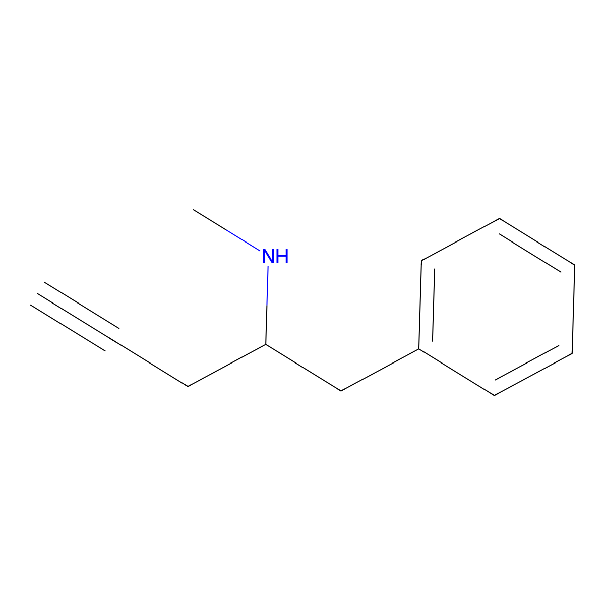 Methyl(1-phenylpent-4-yn-2-yl)amine molecular structure, CAS 1248389-64-1