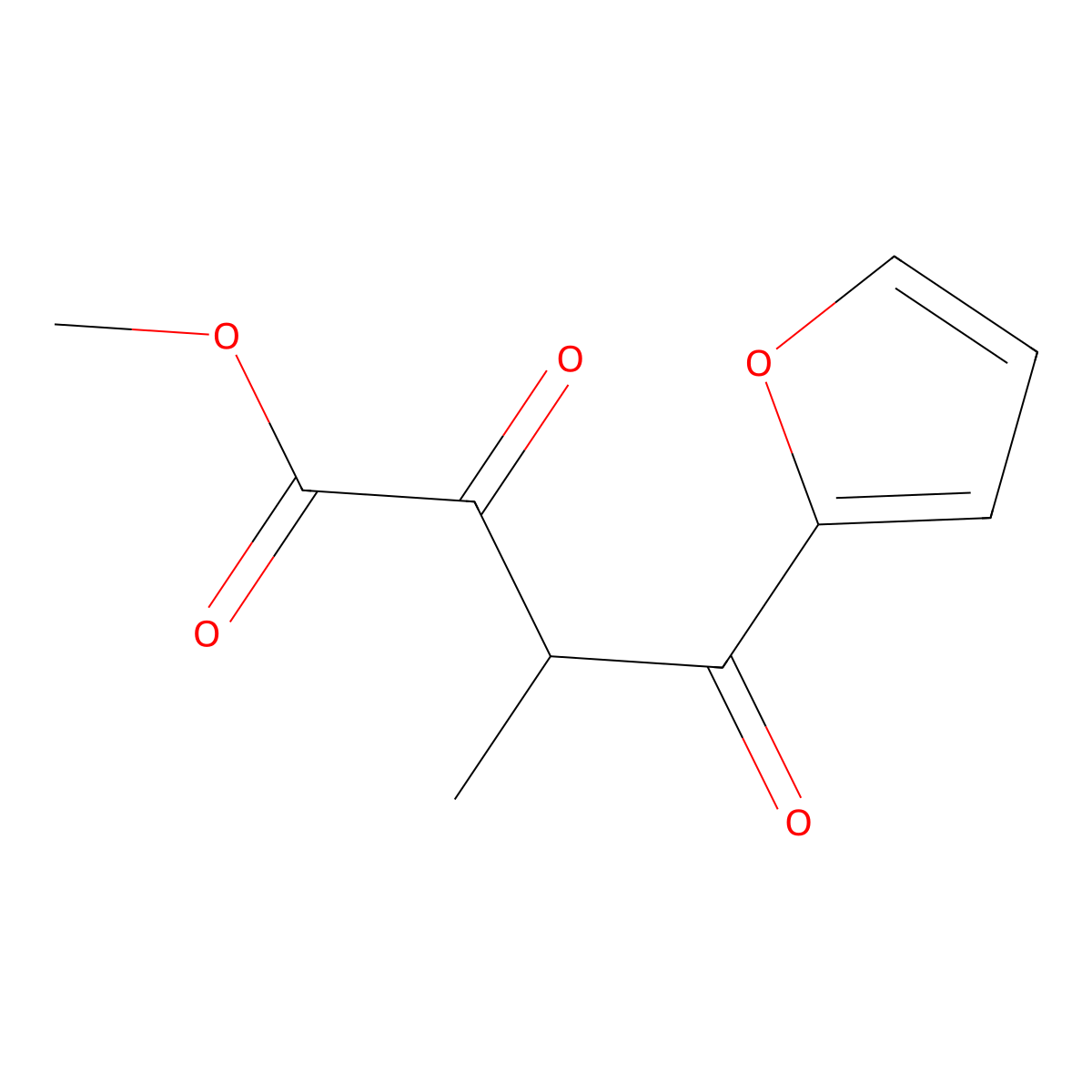 Methyl 4-(furan-2-yl)-3-methyl-2,4-dioxobutanoate molecular structure, CAS 1248420-88-3