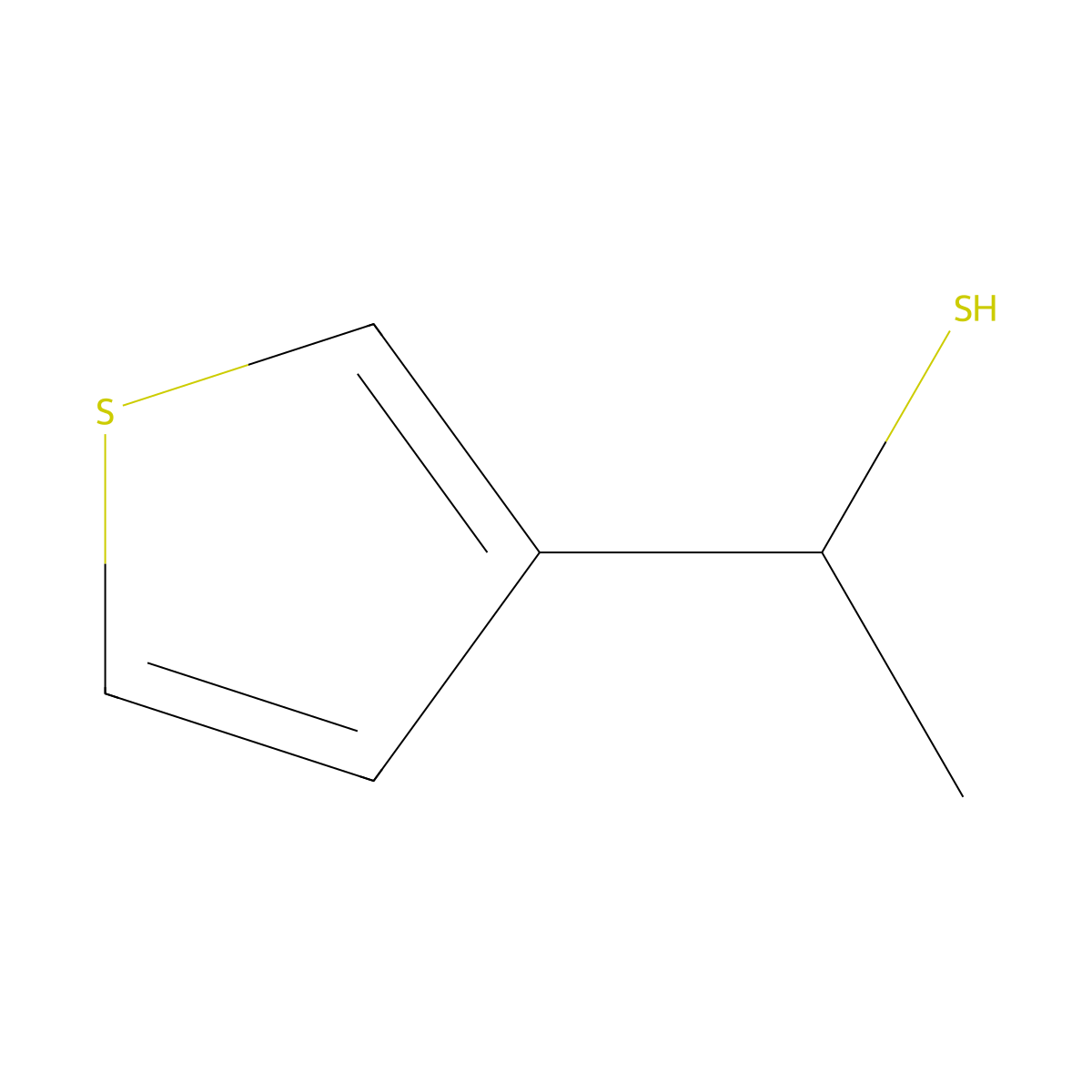1-(Thiophen-3-yl)ethane-1-thiol molecular structure, CAS 1248448-55-6