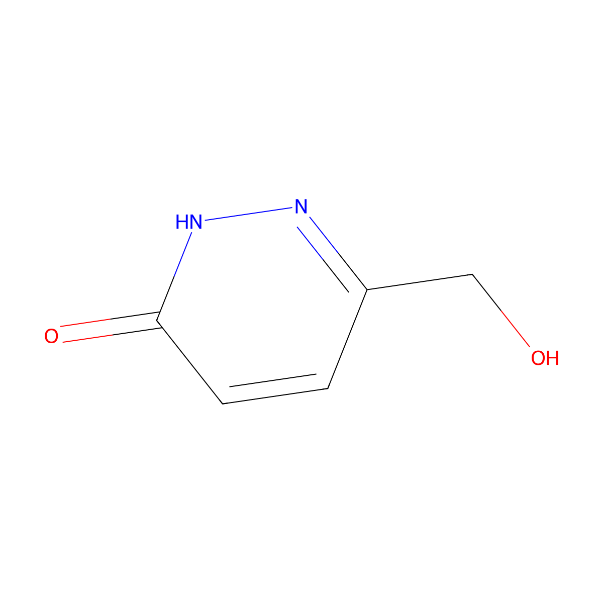 6-(Hydroxymethyl)pyridazin-3-ol molecular structure, CAS 1248565-70-9