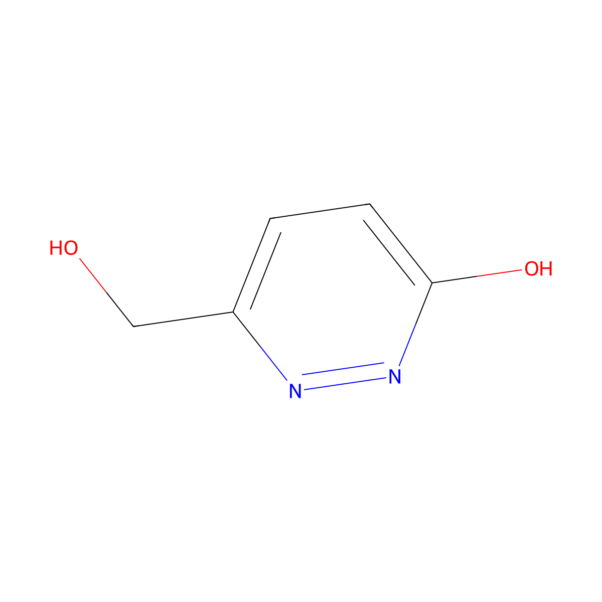 6-(Hydroxymethyl)pyridazin-3-ol molecular structure, CAS 1248565-70-9