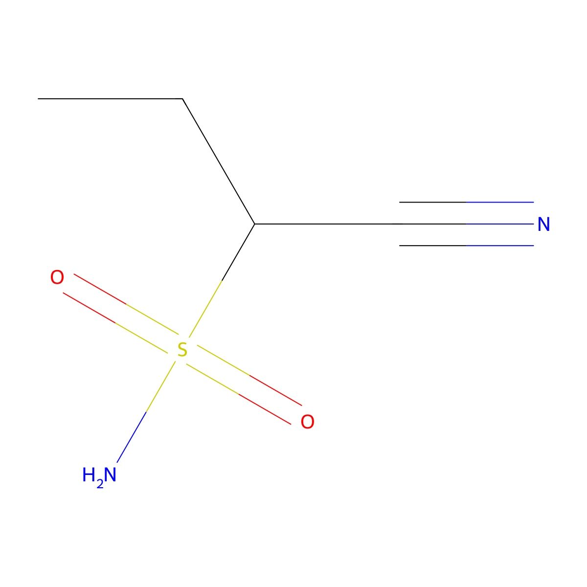 1-Cyanopropane-1-sulfonamide molecular structure, CAS 1248605-17-5