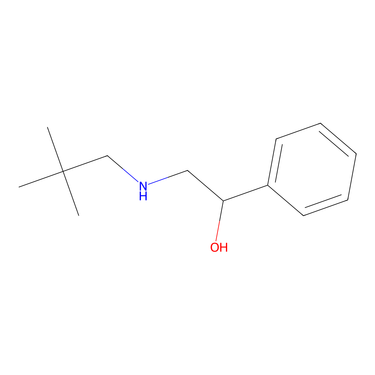 2-[(2,2-Dimethylpropyl)amino]-1-phenylethan-1-ol molecular structure, CAS 1248629-46-0