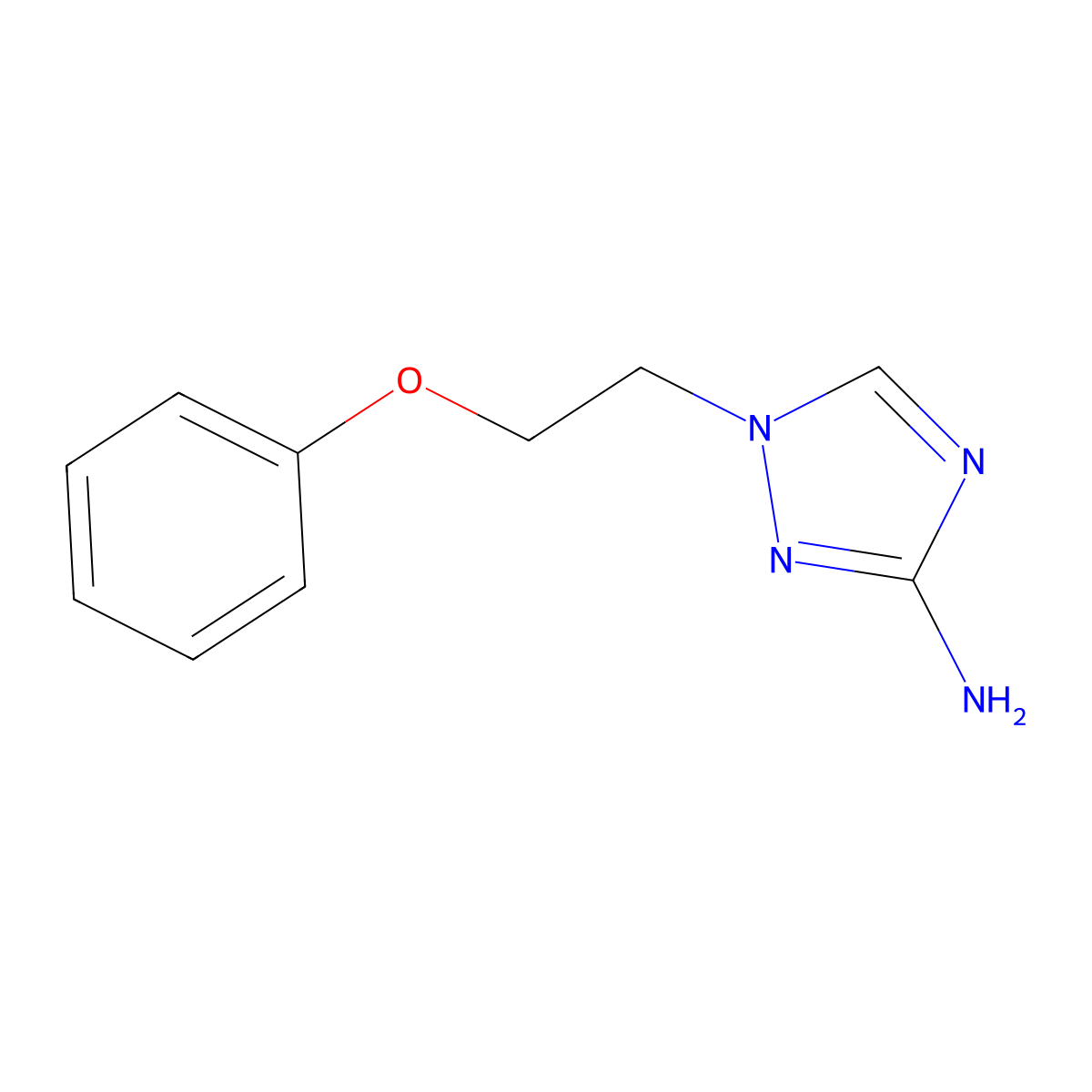 1-(2-Phenoxyethyl)-1h-1,2,4-triazol-3-amine molecular structure, CAS 1248668-49-6