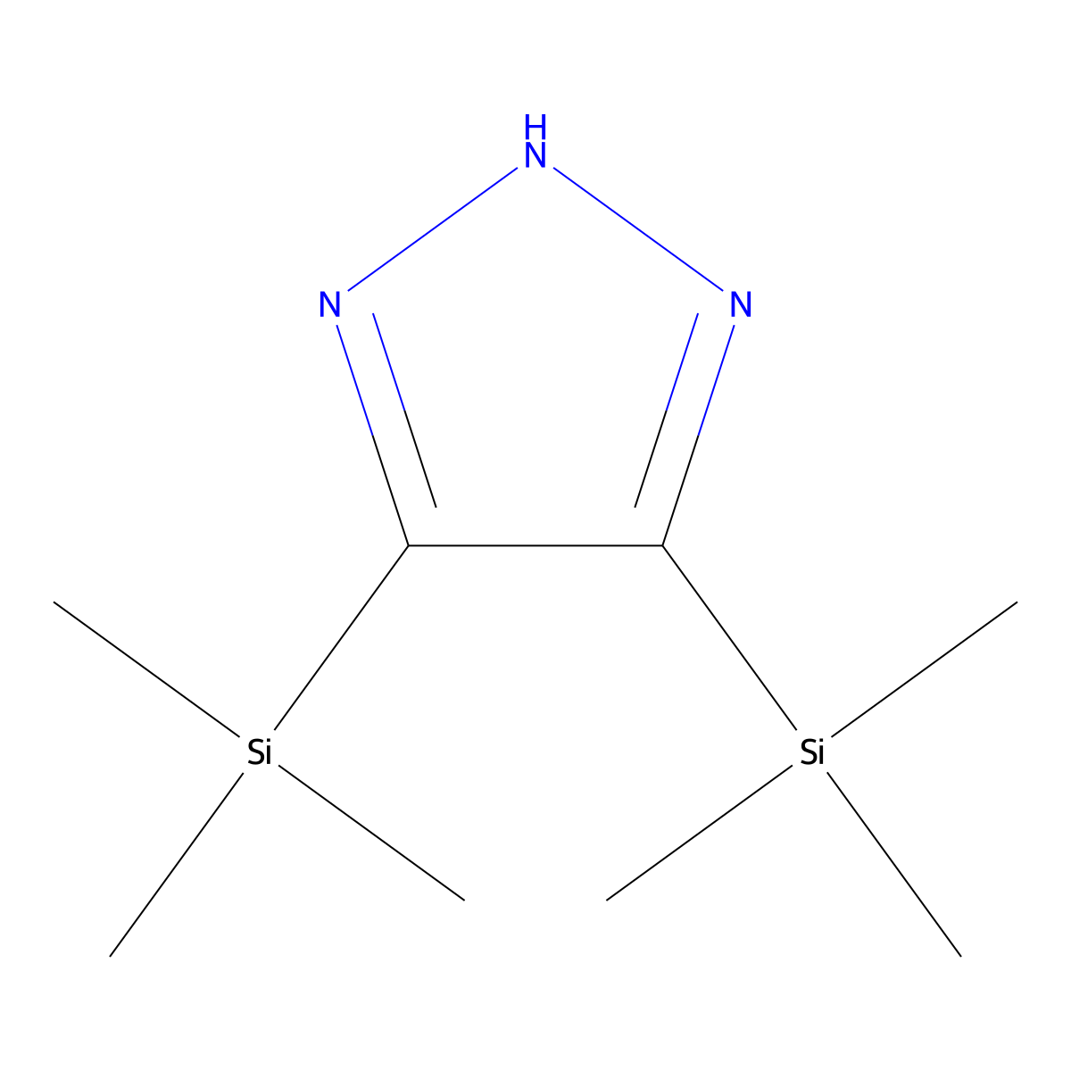 4,5-Bis(trimethylsilyl)-2H-1,2,3-triazole molecular structure, CAS 1248676-06-3