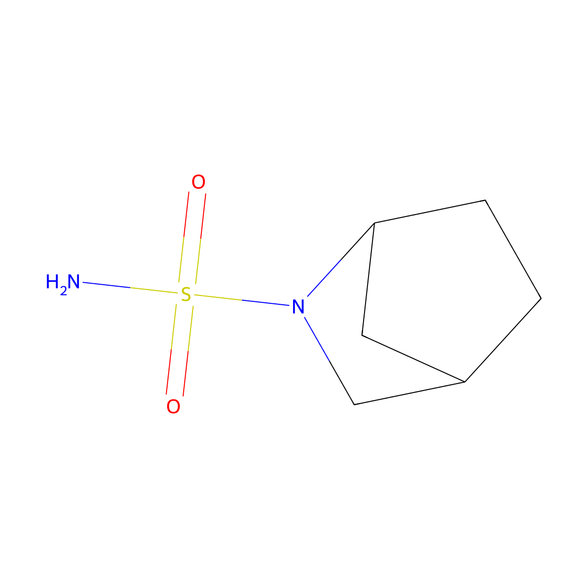 2-Azabicyclo[2.2.1]heptane-2-sulfonamide molecular structure, CAS 1248709-89-8