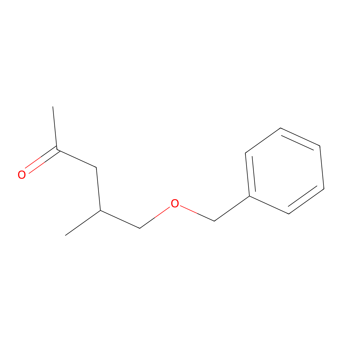 5-(Benzyloxy)-4-methyl-2-pentanone molecular structure, CAS 124871-96-1