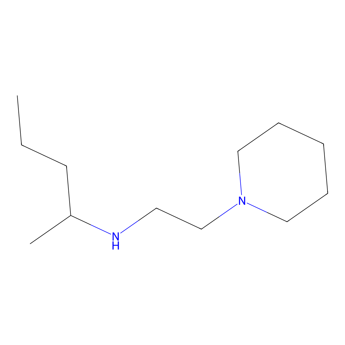 (Pentan-2-yl)[2-(piperidin-1-yl)ethyl]amine molecular structure, CAS 1248714-37-5