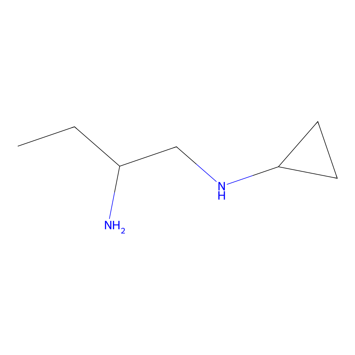 n1-Cyclopropylbutane-1,2-diamine molecular structure, CAS 1248722-18-0