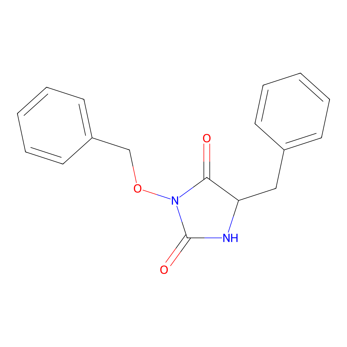 5-Benzyl-3-(benzyloxy)imidazolidine-2,4-dione molecular structure, CAS 1248783-65-4