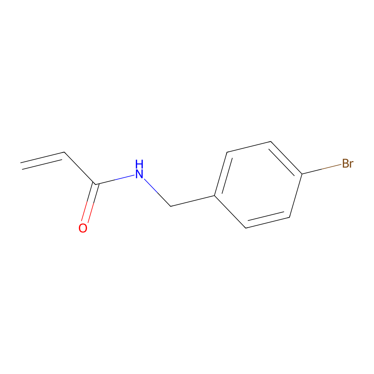 N-(4-Bromobenzyl)Acrylamide molecular structure, CAS 1248783-74-5